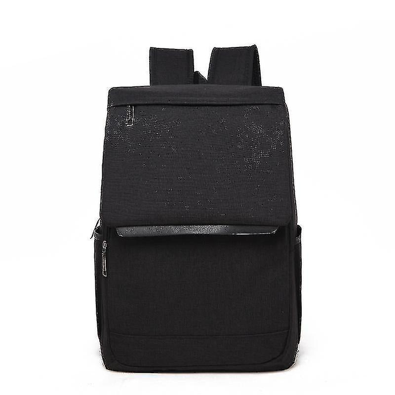 Foto 2 pulgar | Mochila Huoguo, Casual, De Lona Para Ordenador, Para Hombre, De Negocios, Negra - Venta Internacional.