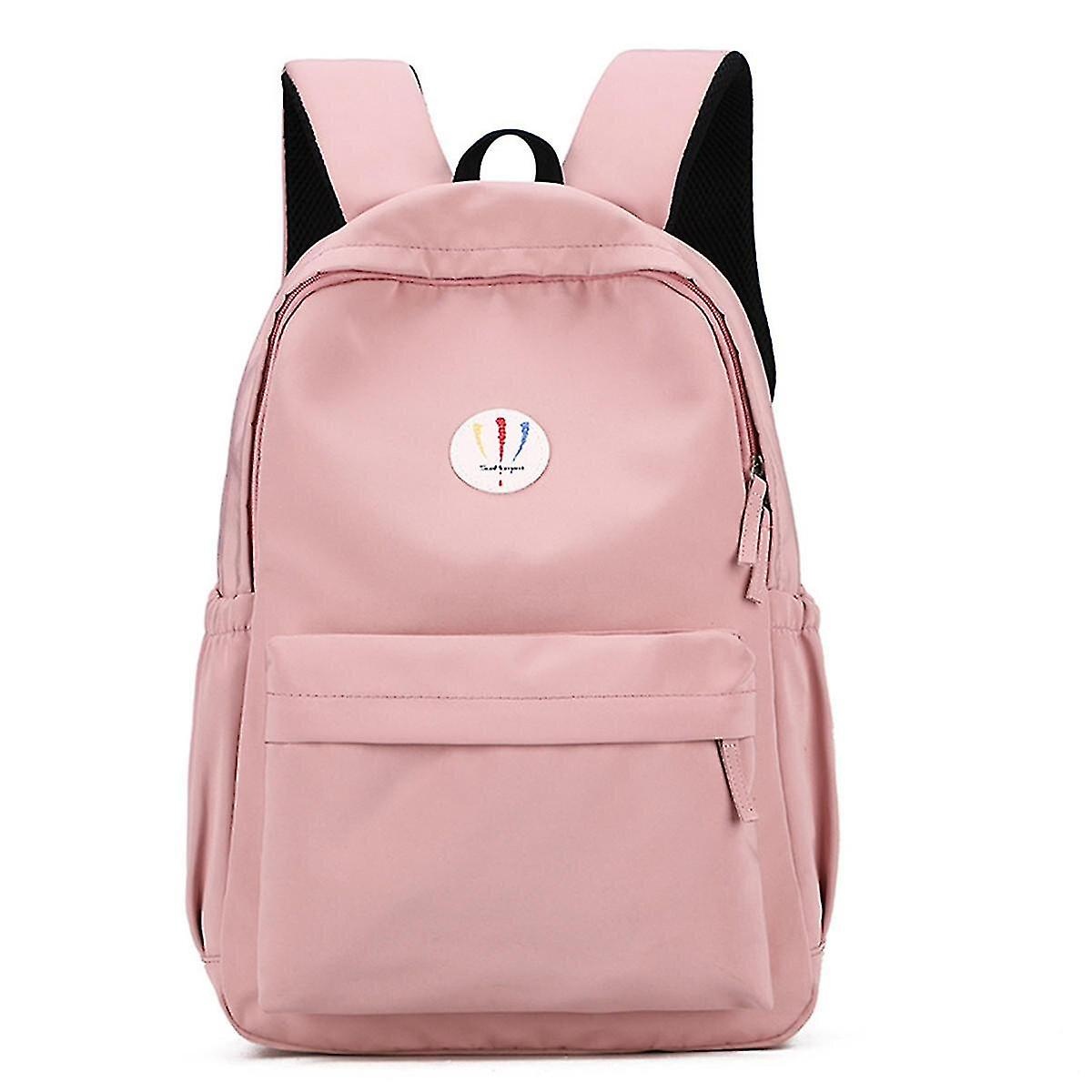 Mochila Huoguo De Nailon De 19 Litros Para Portátil De 14 Pulgadas, Color Rosa - Venta Internacional.