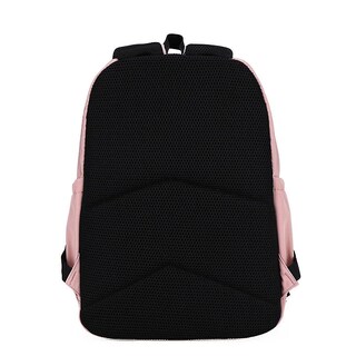 Foto 4 | Mochila Huoguo De Nailon De 19 Litros Para Portátil De 14 Pulgadas, Color Rosa - Venta Internacional.