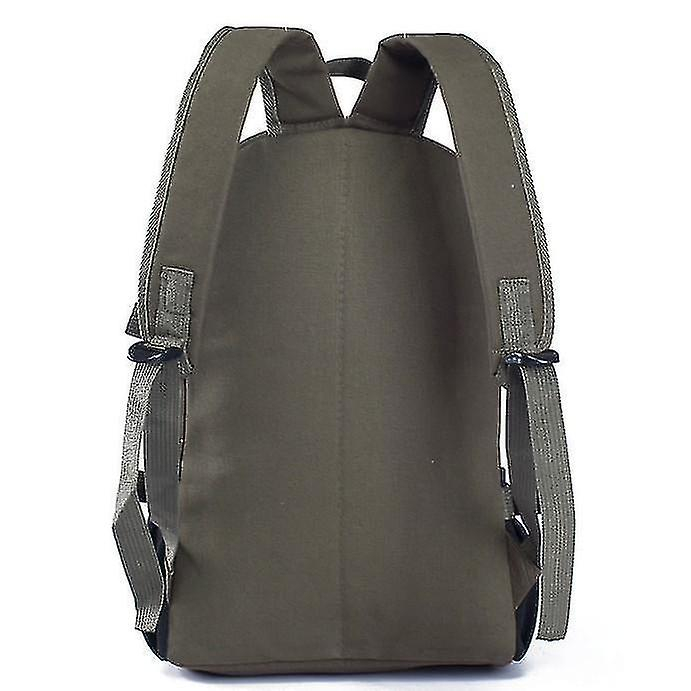 Foto 4 pulgar | Mochila Huoguo De Lona Para Hombre, Escuela, Senderismo, Viajes, Negra - Venta Internacional.