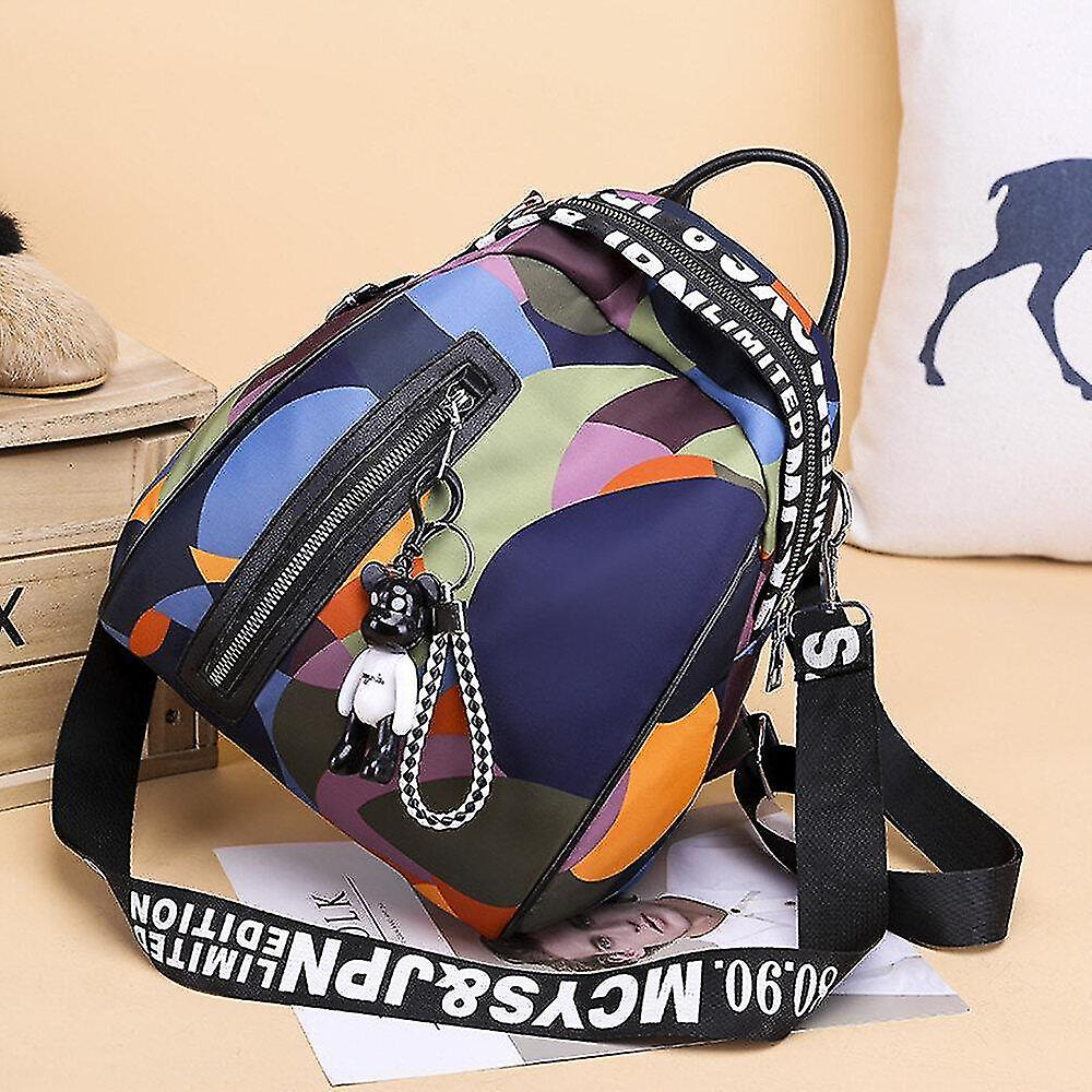 Foto 3 pulgar | Mochila Oxford Impermeable Multifunción Huoguo Para Mujer - Venta Internacional.