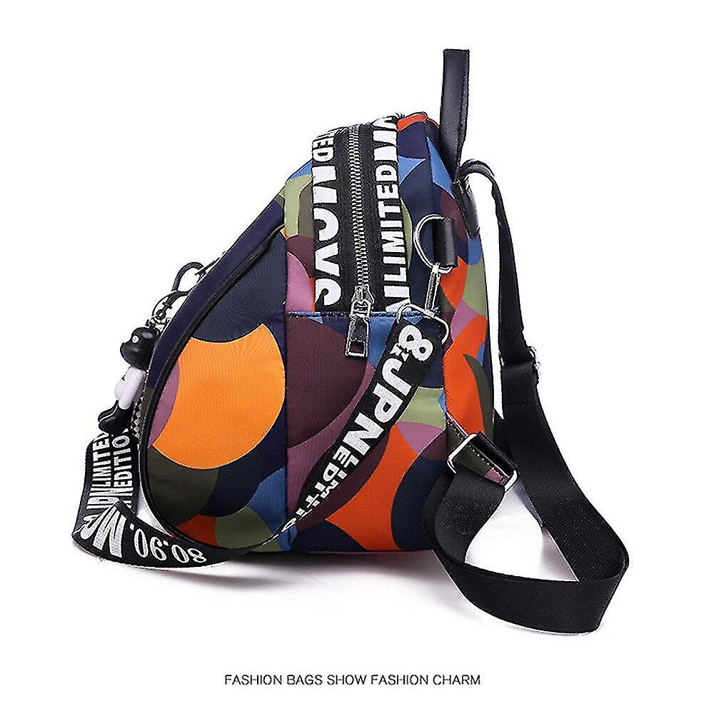 Foto 4 pulgar | Mochila Oxford Impermeable Multifunción Huoguo Para Mujer - Venta Internacional.