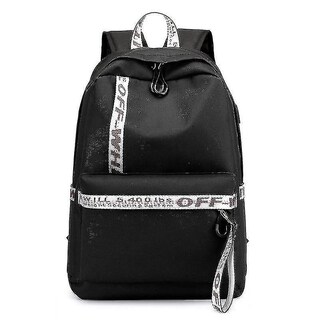 Foto 4 | Mochila Huoguo Lady Casual Para Salidas 30x13x43 Cm Gris - Venta Internacional.