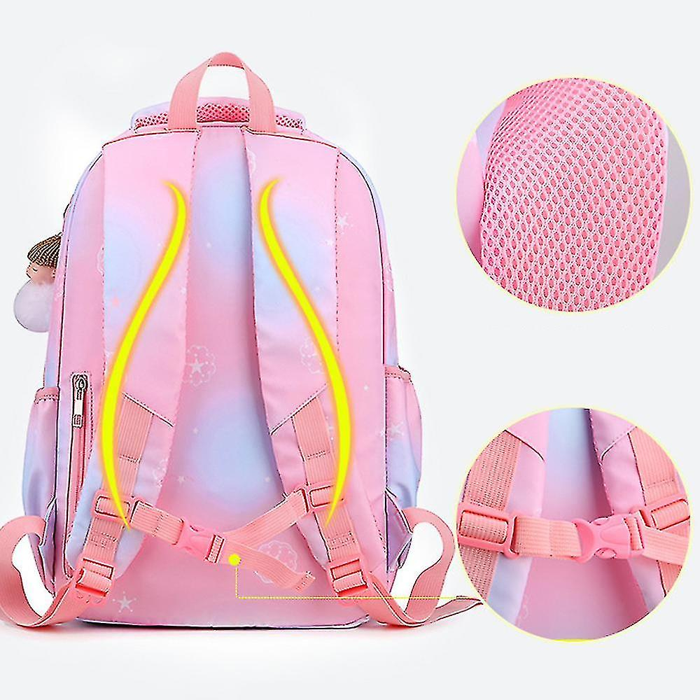 Foto 4 pulgar | Mochila Huoguo Para Niñas, Ligera, Impermeable, De Nailon - Venta Internacional.
