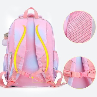 Foto 3 | Mochila Huoguo Para Niñas, Ligera, Impermeable, De Nailon - Venta Internacional.