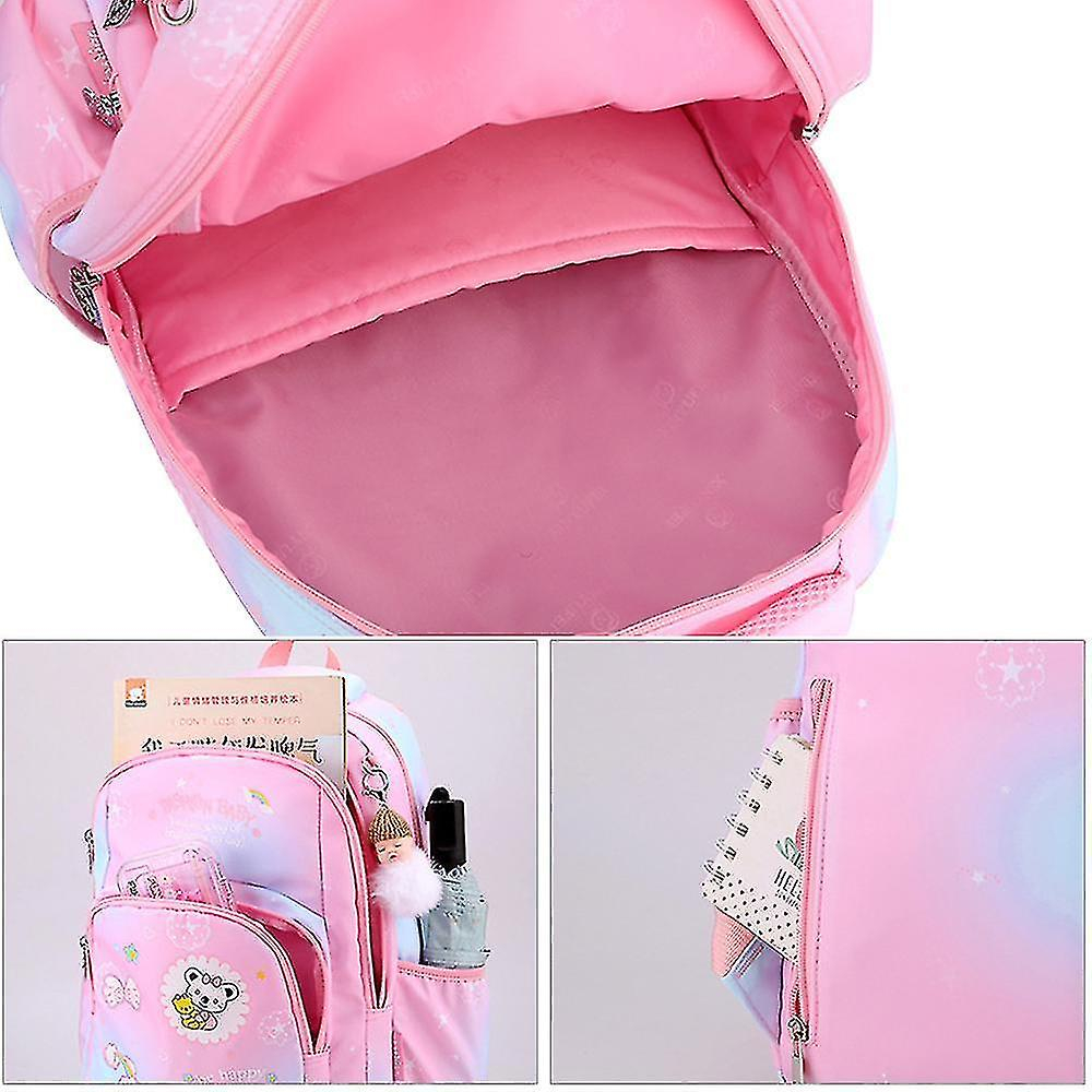 Foto 5 pulgar | Mochila Huoguo Para Niñas, Ligera, Impermeable, De Nailon - Venta Internacional.