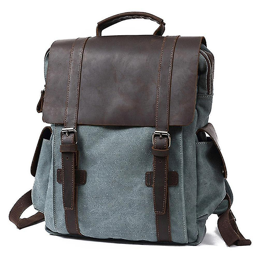 Foto 1 | Mochila Huoguo De Viaje Para Estudiantes Universitarios, De Lona, Impermeable - Venta Internacional.