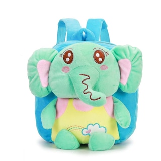Foto 1 | Mochila Huoguo De Peluche Con Forma De Elefante Con Arco Iris Azul Y Amarillo Para Niños - Venta Internacional.