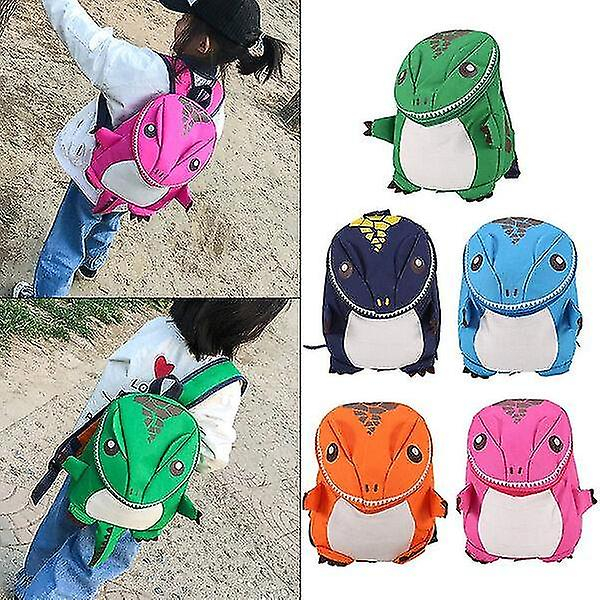 Foto 6 pulgar | Mochila Huoguo 3d Dinosaur Para Niños De Jardín De Infantes - Venta Internacional.