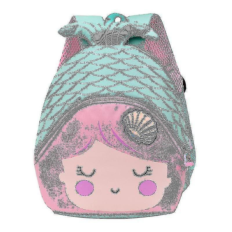 Foto 2 pulgar | Mochila Huoguo Para Niños Pequeños Para Niñas En Edad Preescolar, Color Verde Oxford - Venta Internacional.