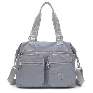 Foto 1 | Mochila Huoguo De Nylon Repelente Al Agua Gris Mz237 1.5kg - Venta Internacional.