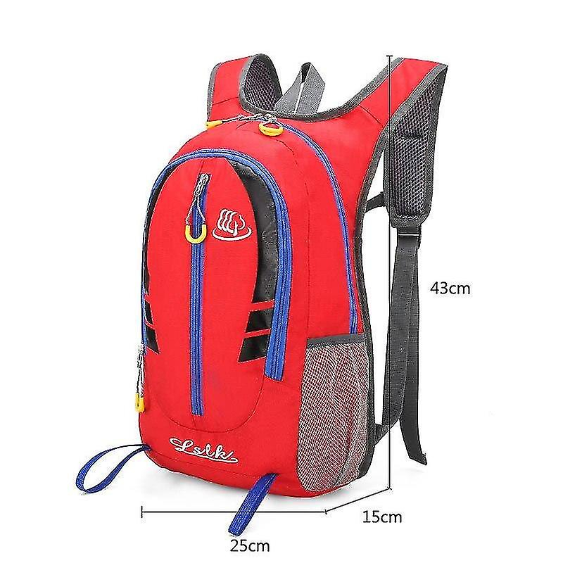 Foto 3 pulgar | Mochila Huoguo Outdoor Impermeable De Nylon De Gran Capacidad Roja - Venta Internacional.