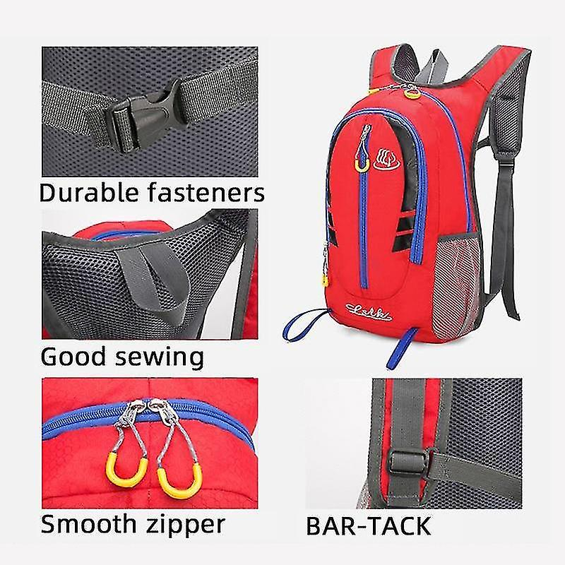 Foto 4 pulgar | Mochila Huoguo Outdoor Impermeable De Nylon De Gran Capacidad Roja - Venta Internacional.