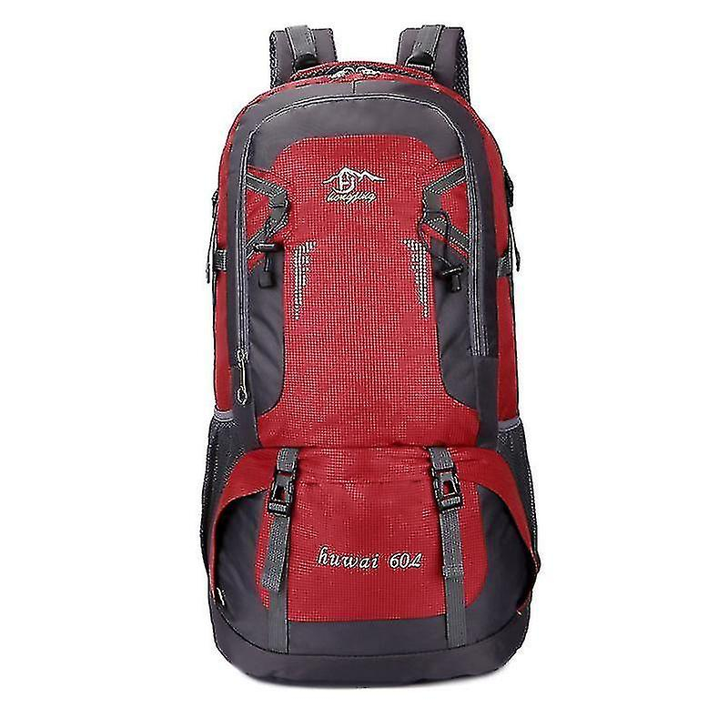 Foto 2 pulgar | Mochila Huoguo Naranja 60l Casual Sport Outdoor Para Viajes - Venta Internacional.
