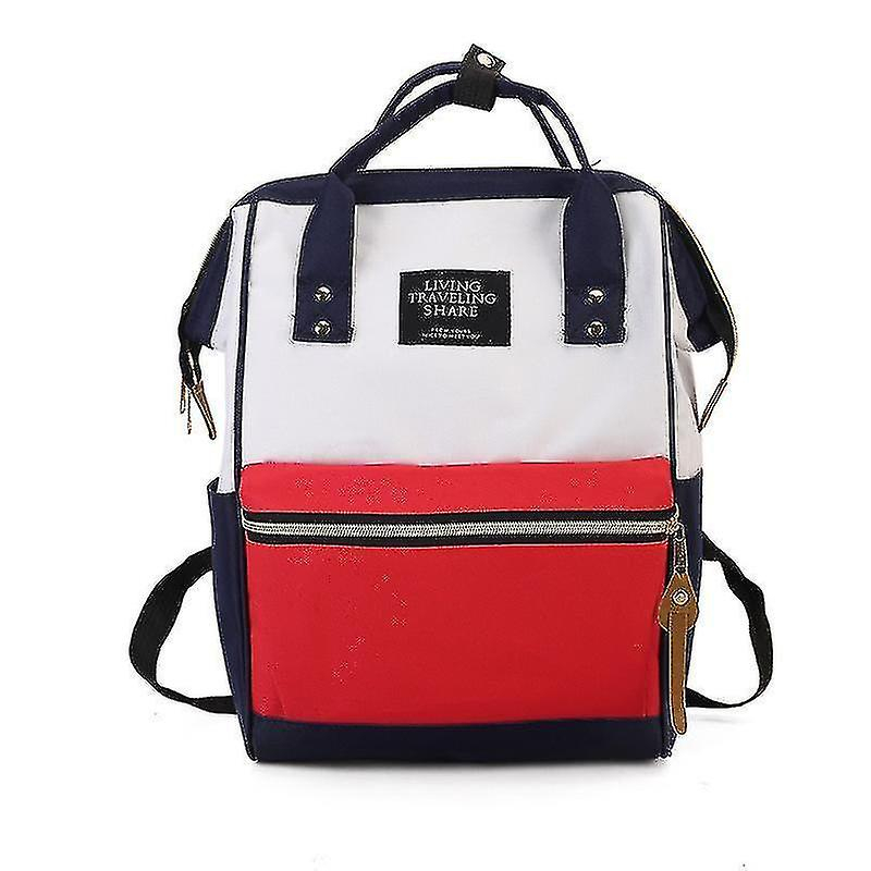 Foto 2 | Mochila Huoguo Roja Casual De Poliamida Y Nylon Para Viajes - Venta Internacional.
