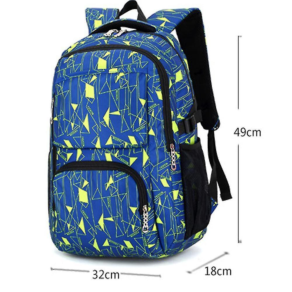 Foto 5 | Mochila Huoguo Para Estudiantes Universitarios A Prueba De Agua - Venta Internacional.