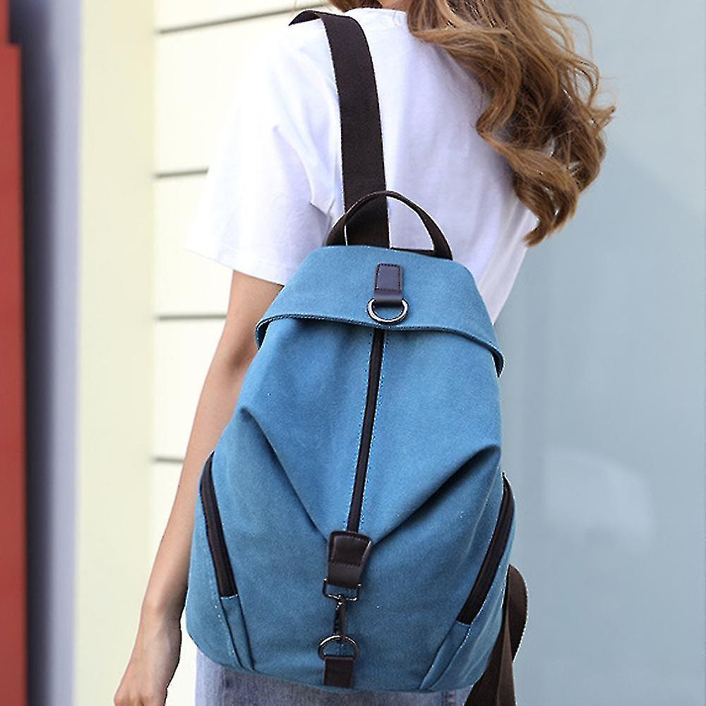 Foto 4 pulgar | Mochila Huoguo Mujer Ocio Literatura Deportes Café - Venta Internacional.