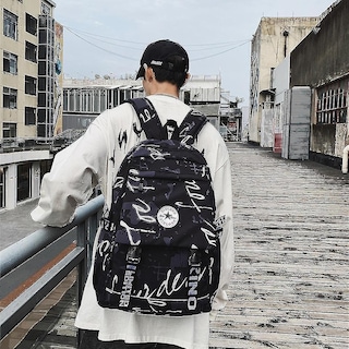 Foto 2 | Mochila Huoguo De Nylon Impermeable De Gran Capacidad Para Viajes - Venta Internacional.