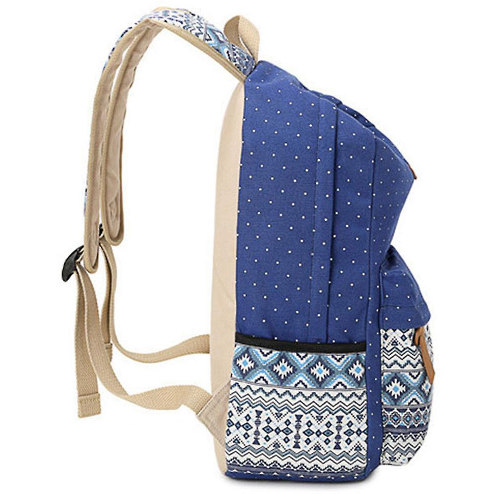 Foto 4 pulgar | Mochila Sanlin Beans De Lona Impermeable, Juego De 7 Piezas Royal Bl - Venta Internacional.