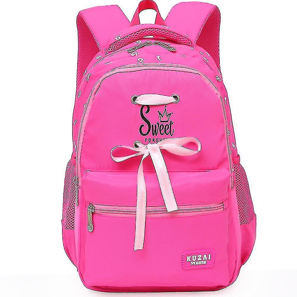 Mochila Huoguo Rose Red Para Niña De Primaria Impermeable - Venta Internacional.