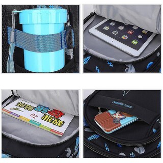 Foto 3 | Mochila Huoguo, Mochila Escolar Para Estudiantes De 6 A 12 Años - Venta Internacional.