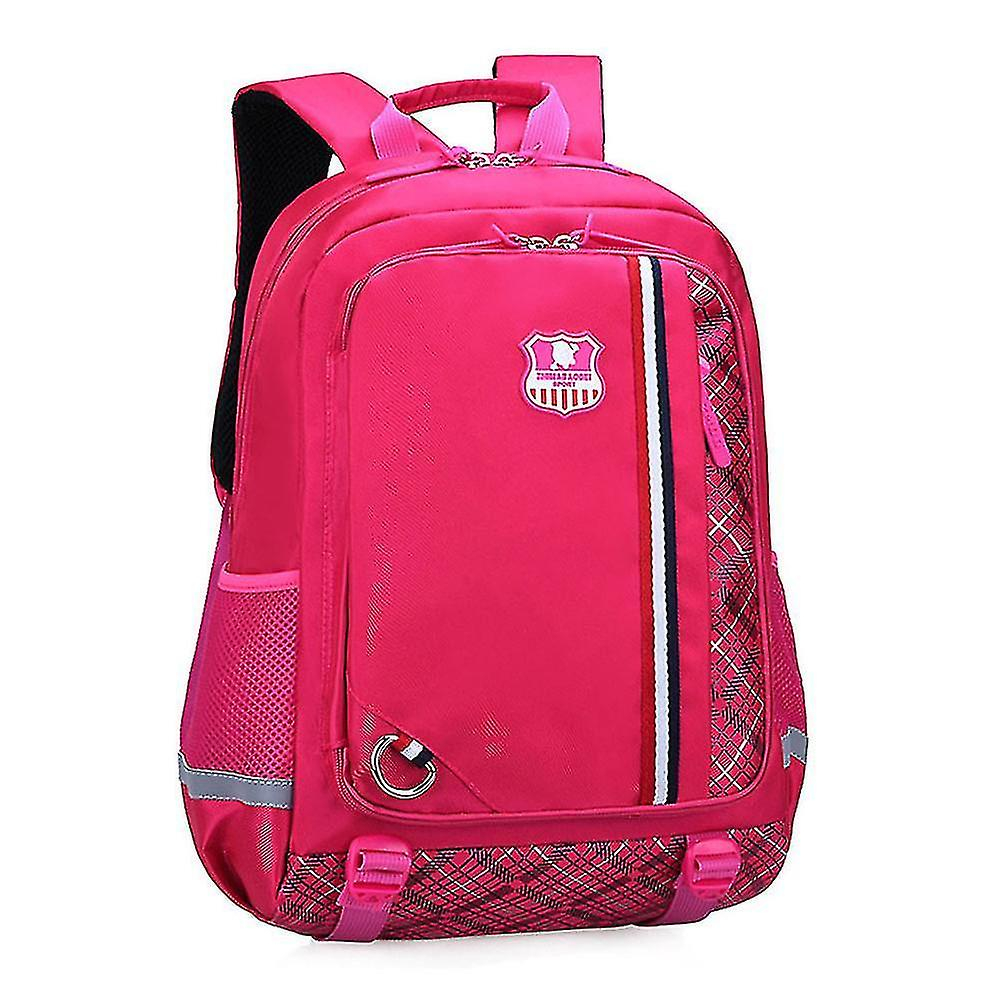 Mochila Huoguo Infantil Escolar Escolar Rosa Nylon - Venta Internacional.