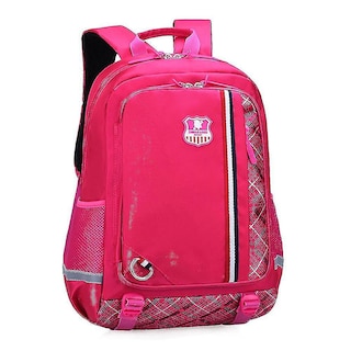 Foto 1 | Mochila Huoguo Infantil Escolar Escolar Rosa Nylon - Venta Internacional.
