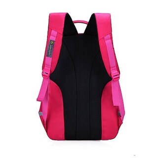 Foto 3 | Mochila Huoguo Infantil Escolar Escolar Rosa Nylon - Venta Internacional.