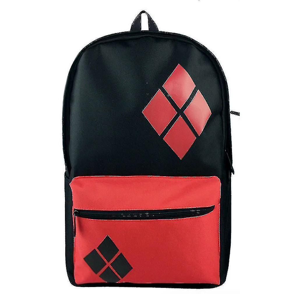 Mochila Huoguo Suicide Squad X Task Clown Student 46x33x16cm - Venta Internacional.