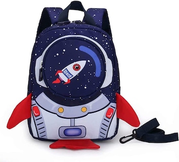 Foto 1 | Mochila Huoguo Con Forma De Cohete Impermeable Durante 1 A 3 Años Con Correa - Venta Internacional.