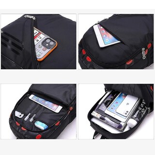 Foto 2 | Mochila Huoguo De Nailon Impermeable, Ligera Y Transpirable Para Niños - Venta Internacional.