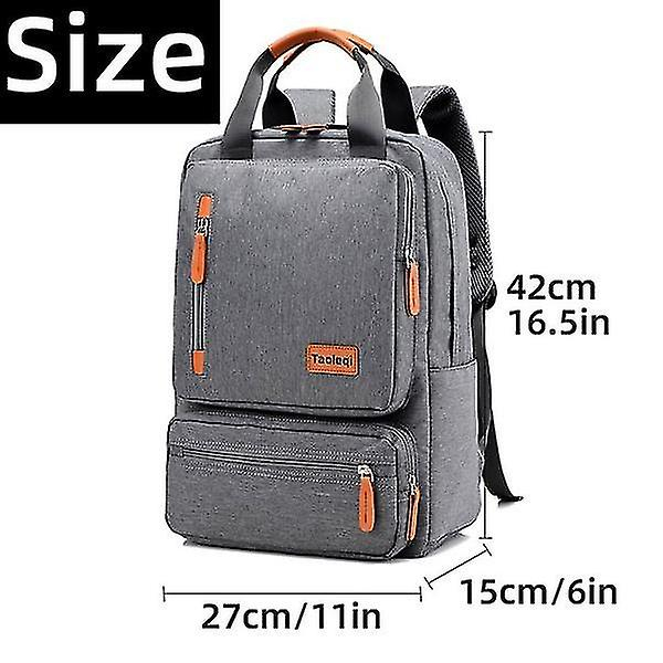 Foto 2 | Mochila Huoguo Fashion Laptop Super Ligera Resistente Al Agua Gris - Venta Internacional.