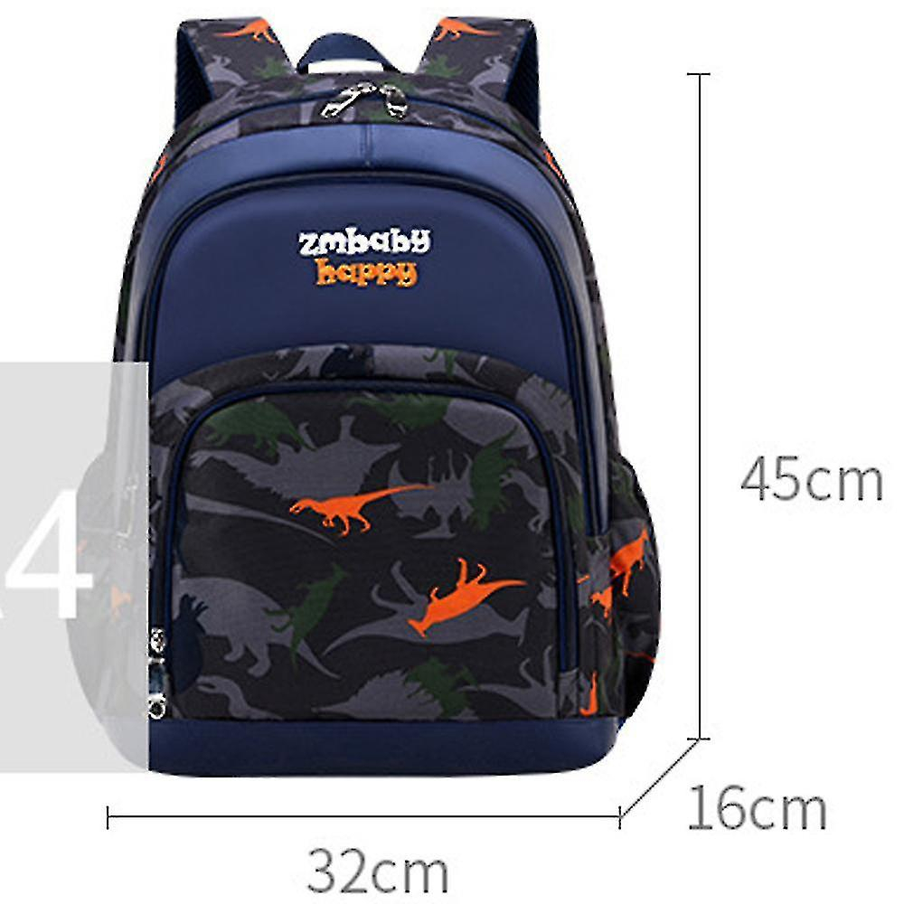 Foto 5 | Mochila Huoguo De Nailon Impermeable Con Dibujos Animados Para Escuela Primaria - Venta Internacional.