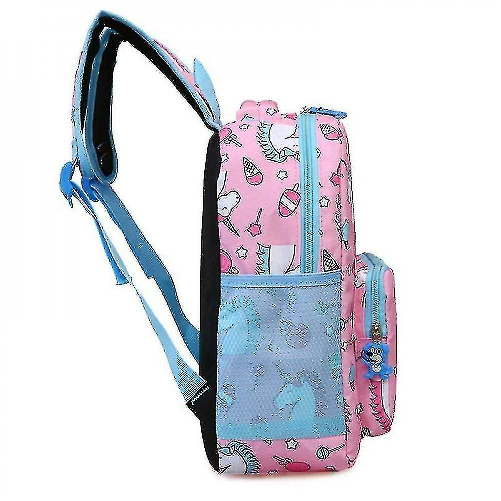 Foto 4 pulgar | Mochila Huoguo Unicornio Rosa Para Niñas De Nylon 25x10x30cm - Venta Internacional.