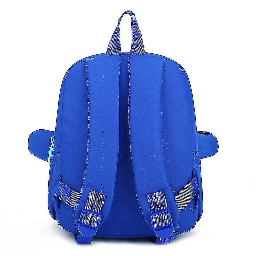 Foto 3 pulgar | Mochila Huoguo Kindergarten Para Niños Con Dibujos Animados De Pájaro Azul - Venta Internacional.