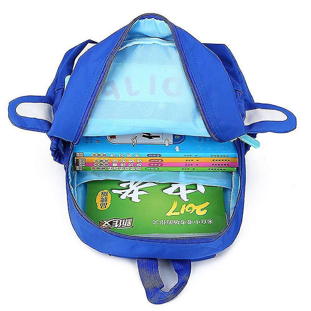 Foto 5 pulgar | Mochila Huoguo Kindergarten Para Niños Con Dibujos Animados De Pájaro Azul - Venta Internacional.