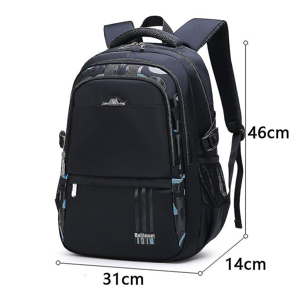 Foto 5 | Mochila Huoguo Schoolbag Lightening Para Grados 3-6, Azul - Venta Internacional.