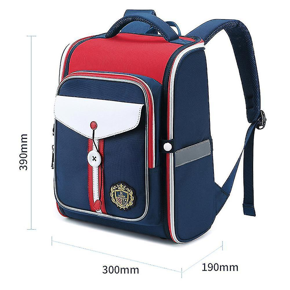 Foto 5 | Mochila Huoguo Ligera Para Niños Azul 30x19x39cm - Venta Internacional.