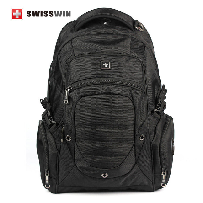 Foto 2 pulgar | Mochila Swisswin Wenger Para Hombre Negra De 15.6 Pulgadas Con Portátil Comp - Venta Internacional.