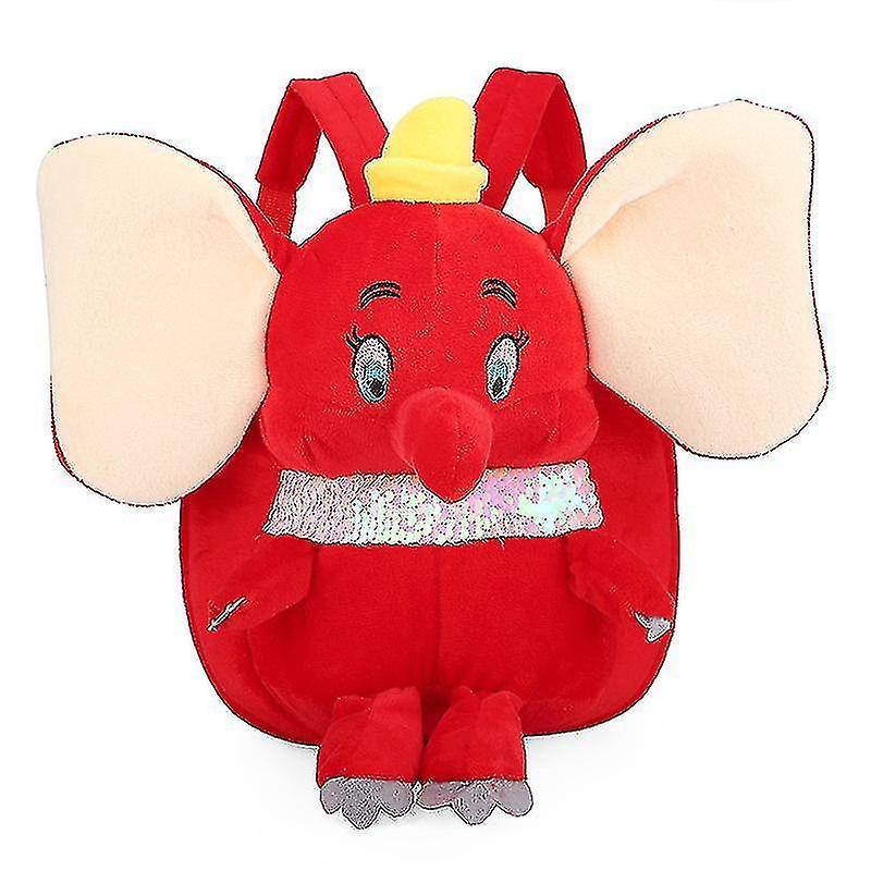 Foto 3 pulgar | Mochila Huoguo De Peluche Rojo Para Niños De 2 A 4 Años - Venta Internacional.