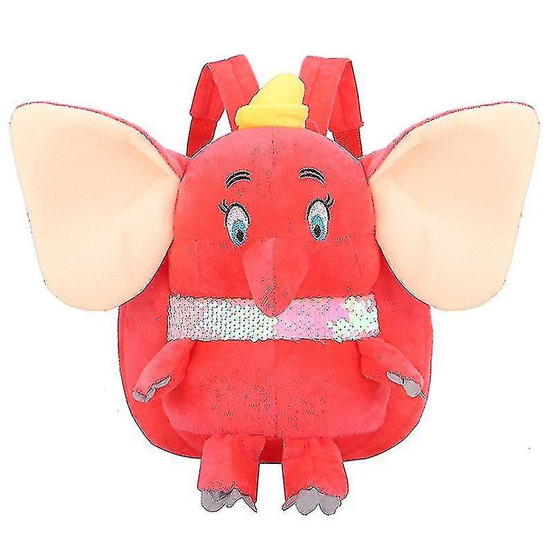 Foto 4 pulgar | Mochila Huoguo De Peluche Rojo Para Niños De 2 A 4 Años - Venta Internacional.