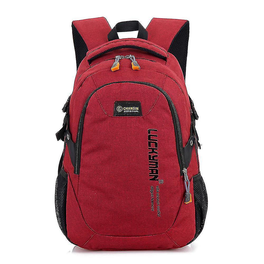 Mochila Huoguo, Bolsa De Viaje Para Estudiantes, Escuelas, Ocio, Roja - Venta Internacional.