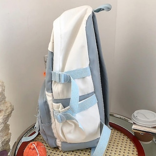 Foto 5 | Mochila Huoguo Linda Niña De Alta Capacidad Escolar Azul Nylon - Venta Internacional.