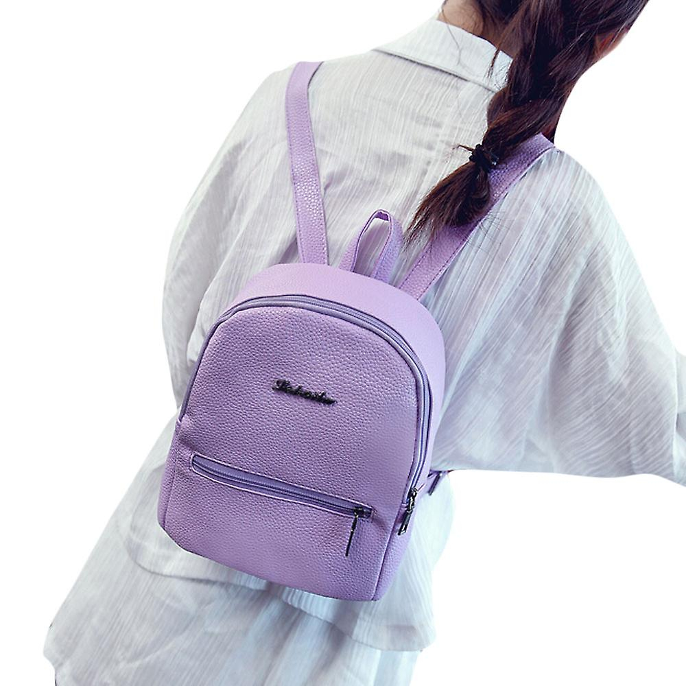 Foto 4 pulgar | Mochila Escolar Huoguo, Bolso De Viaje De Piel Para Niñas - Venta Internacional.