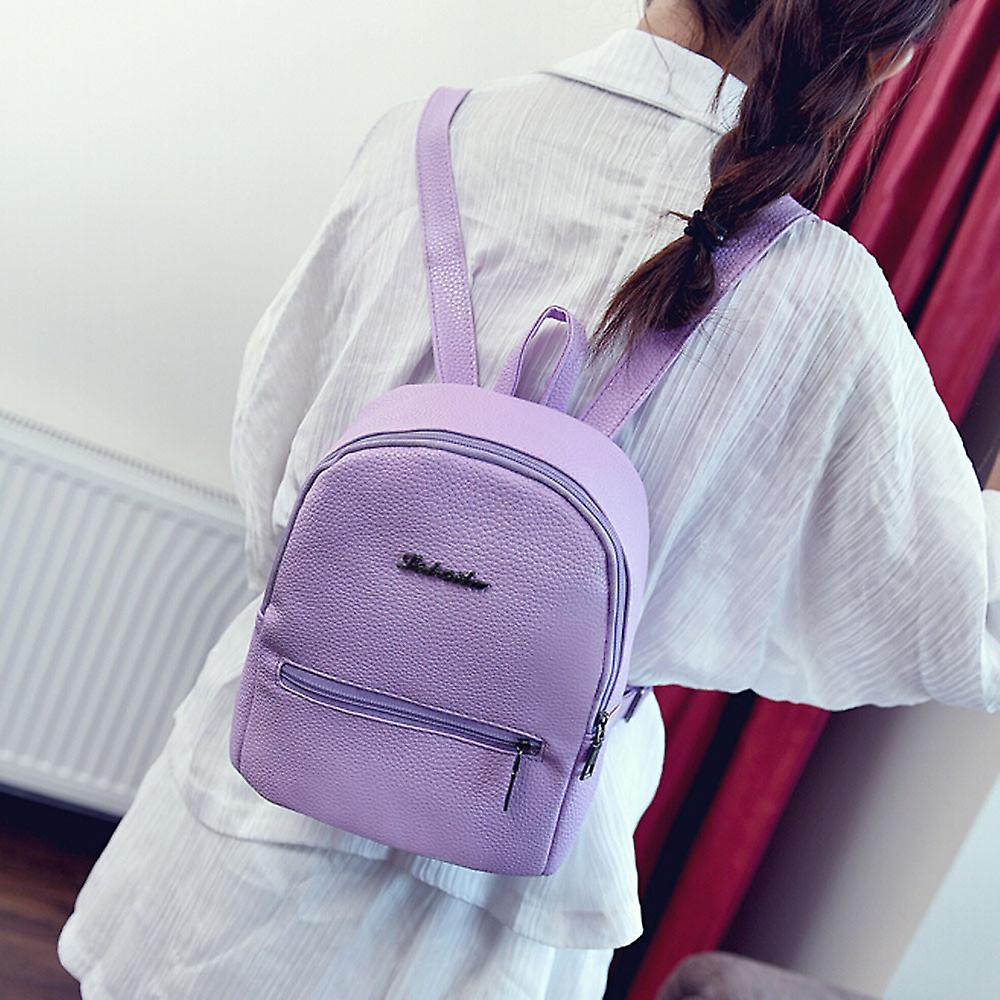 Foto 4 | Mochila Escolar Huoguo, Bolso De Viaje De Piel Para Niñas - Venta Internacional.