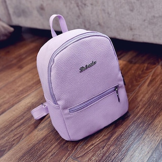 Foto 5 | Mochila Escolar Huoguo, Bolso De Viaje De Piel Para Niñas - Venta Internacional.