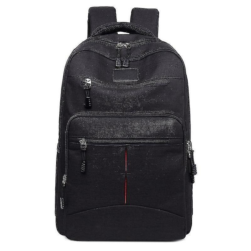 Mochila Huoguo Medium Black De Poliéster Para Portátil De 15 Pulgadas - Venta Internacional.