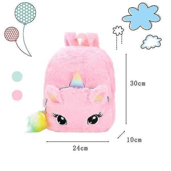 Foto 4 pulgar | Mochila Huoguo, Bolsa Escolar Con Dibujos Animados De Unicornios Para Niños - Venta Internacional.