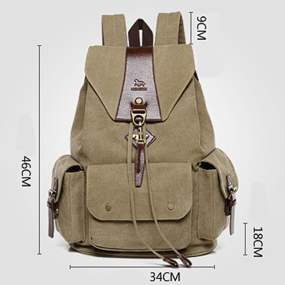 Foto 5 pulgar | Mochila Sanlin Beans Retro Canvas Big Travel 46 X 34 X 18 Cm - Venta Internacional.