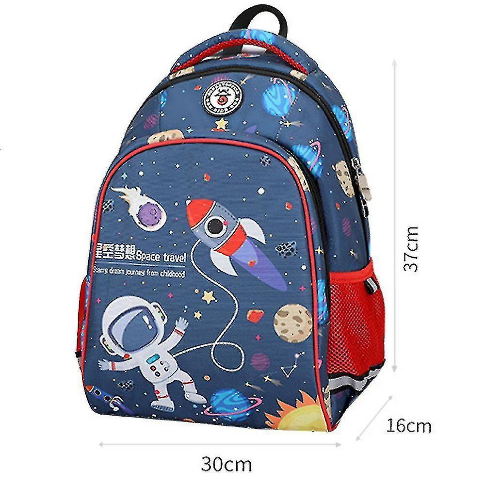 Foto 5 | Mochila Huoguo Negra De Dibujos Animados Divertida, Linda Y Transpirable Para Niños - Venta Internacional.